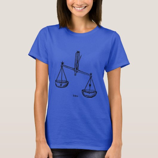 Zodiac: Libra, 1482 T-shirt (Voorkant)