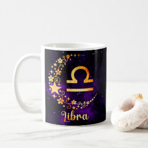Zodiac Libra Design Coffee Mok Cup