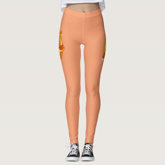 Zodiac Libra illustratie Leggings (Voorkant)