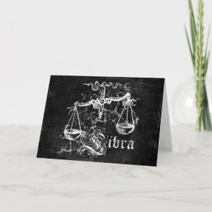Zodiac  Libra Kaart