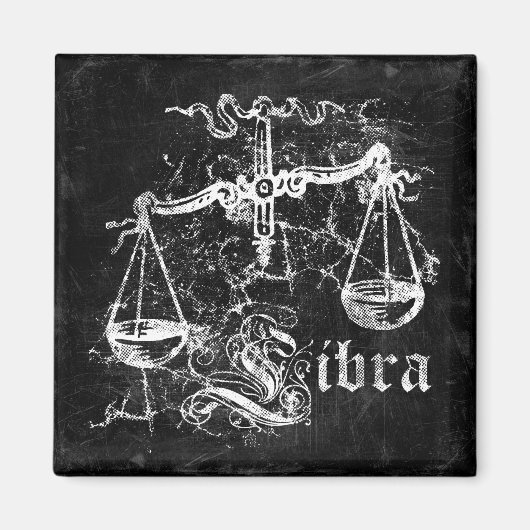Zodiac Libra Magneet (Voorkant)