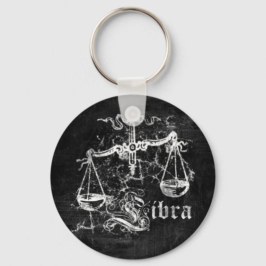 Zodiac  Libra Sleutelhanger (Voorkant)
