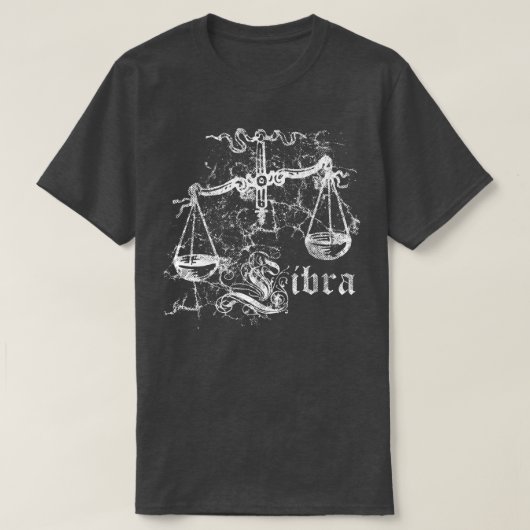 Zodiac  Libra T-shirt (Design voorkant)