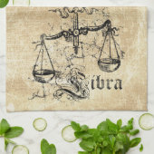 Zodiac Libra Theedoek (Gevouwen)