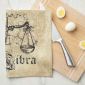 Zodiac Libra Theedoek (Quarter Fold)