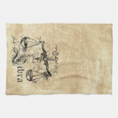 Zodiac Libra Theedoek (Horizontaal)