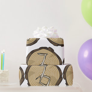Zodiac Log Wrapping Paper Cadeaupapier
