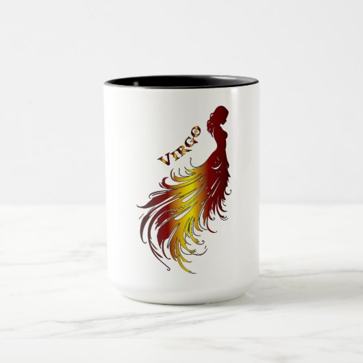 Zodiac Maagd Beker Mok (Midden)