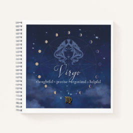 Zodiac - Maagd - Dagboek Notitieboek