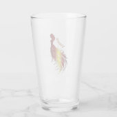 Zodiac Maagd Drinkware Glas (Achterkant)