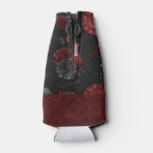 Zodiac Magic Crimson | Henna Red Gothic Skull Roos Flesjeskoeler (Achterkant)