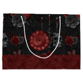 Zodiac Magic Crimson | Henna Red Gothic Skull Roos Groot Cadeauzakje (Achterkant)