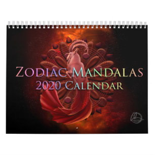 Zodiac Mandala Calendar Kalender