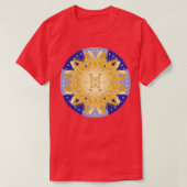 Zodiac Mandala PISCES T-shirt (Design voorkant)