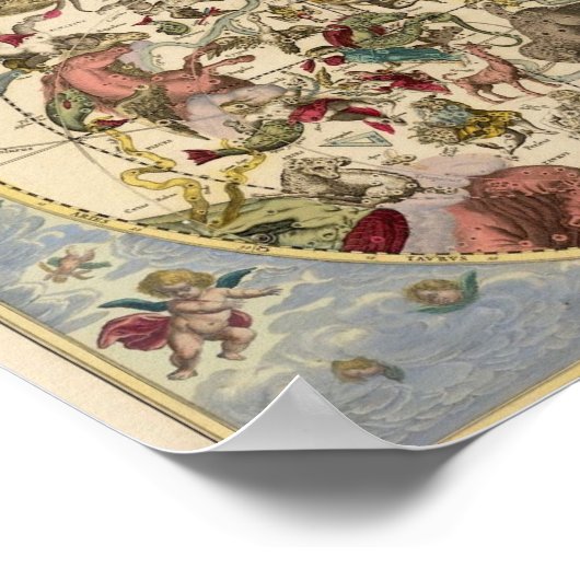  Zodiac Map Poster (Hoek)