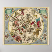  Zodiac Map Poster (Voorkant)