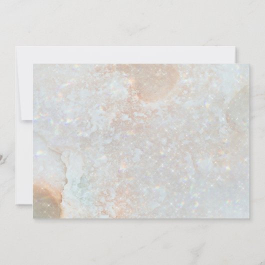 Zodiac Moon Blue Celestial Save the Date Kaart (Achterkant)