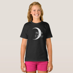 Zodiac Moon Child Crescent Moon T-shirt