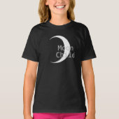 Zodiac Moon Child Crescent Moon T-shirt (Voorkant)