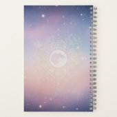 Zodiac & Moon Phase Celestial Notebook  Notitieboek (Achterkant)