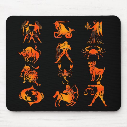 Zodiac Mousepad Muismat (Voorkant)