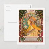 Zodiac, Mucha Briefkaart (Voorkant / Achterkant)