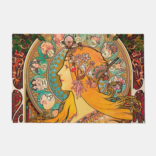 Zodiac, Mucha Deurmat (Voorkant)