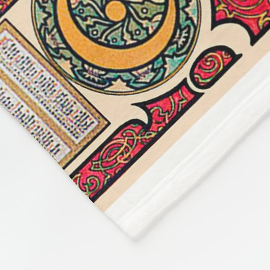 Zodiac, Mucha Fleece Deken (Hoek)