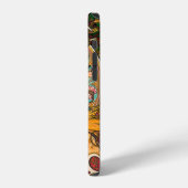 Zodiac, Mucha iPhone Hoesje (Linkerkant)
