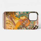 Zodiac, Mucha iPhone Hoesje (Achterkant horizontaal)