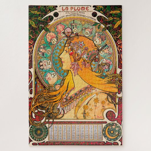Zodiac, Mucha Legpuzzel (Verticaal)