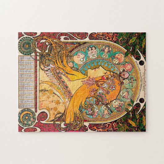 Zodiac, Mucha Legpuzzel (Horizontaal)