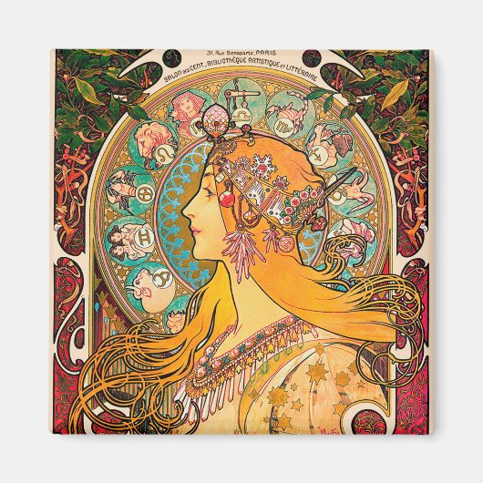 Zodiac, Mucha Magneet (Voorkant)