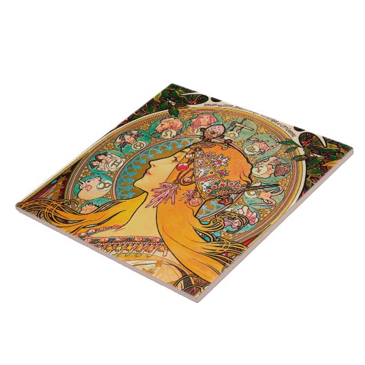 Zodiac, Mucha Tegeltje (Zijkant)