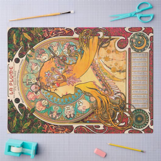 Zodiac, Mucha Tissuepapier (Craft)