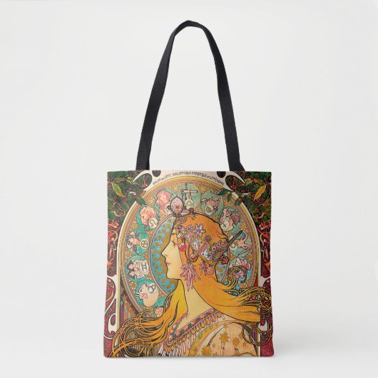 Zodiac, Mucha Tote Bag (Voorkant)