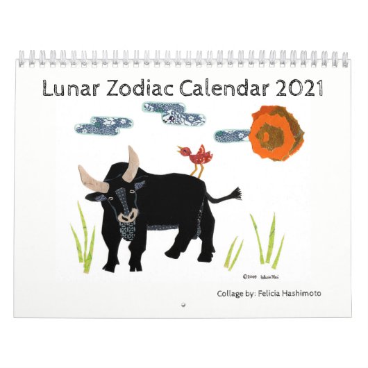 Zodiac Nieuwjaarsagenda 2021 Kalender (Hoes)