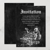 Zodiac Oude Maagd Kaart (Voorkant / Achterkant)