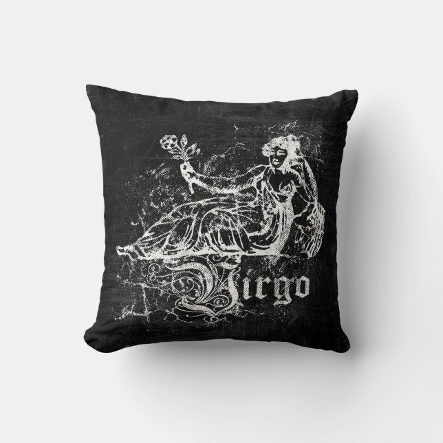 Zodiac Oude Maagd Kussen (Voorkant)