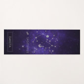 Zodiac Paarse Boogschutter | Astrologie Horoscoop Yogamat (Voorkant (horizontaal))