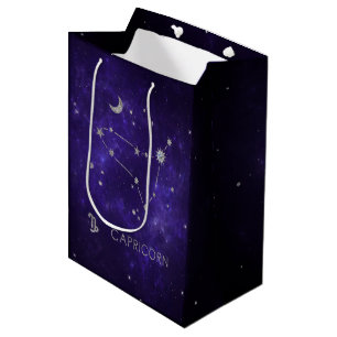 Zodiac Paarse Steenbok Astrologie Horoscoop Medium Cadeauzakje