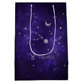 Zodiac Paarse Taurus | Kosmische Astrologie Horosc Medium Cadeauzakje (Achterkant)