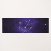 Zodiac Paarse Taurus | Kosmische Astrologie Horosc Yogamat (Achterkant (horizontaal))