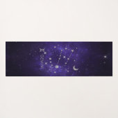 Zodiac Paarse Tweelingen | Kosmische Astrologie Ho Yogamat (Achterkant (horizontaal))