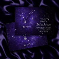 Zodiac Paarse Vissen | Kosmische Astrologie Horosc