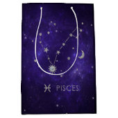 Zodiac Paarse Vissen | Kosmische Astrologie Horosc Medium Cadeauzakje (Voorkant)