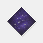 Zodiac Paarse Vissen | Kosmische Astrologie Horosc Servet (Hoek)