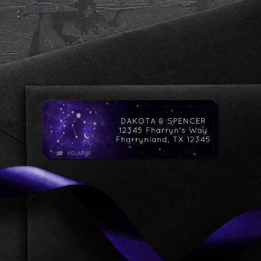 Zodiac Paarse Waterman | Astrologie Horoscoop Etiket