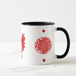 ZODIAC PAPERCUT ROOSTER ILLUSTRATIE MOK