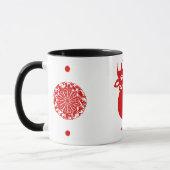 ZODIAC PAPERCUT ROOSTER ILLUSTRATIE MOK (Links)